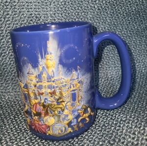 50 year Blue Disney Castle Mug